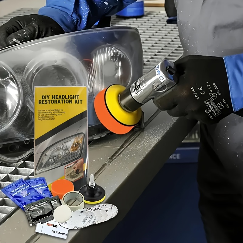Makeup Photography Lighting - Car Headlight Restoration Polishing Kits Headlamp