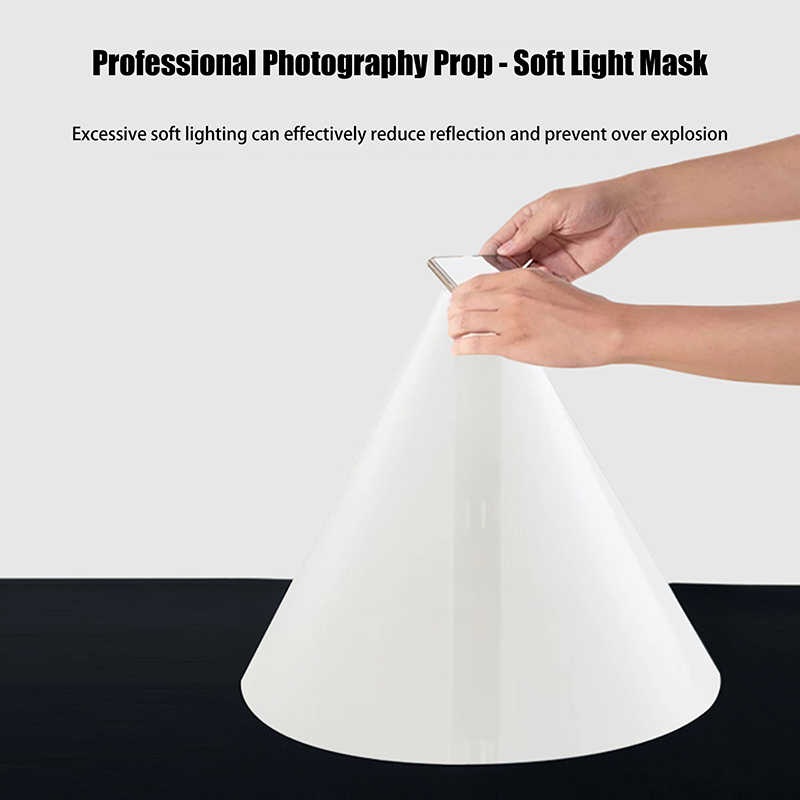 Photography Lighting For Jewelry - Conical Diffuser Photography Props Light Softbox