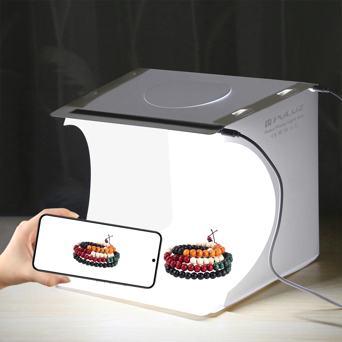 Makeup Photography Lighting - PULUZ 20cm Mini 2 LED Panels