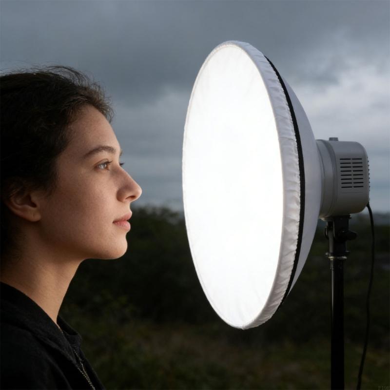 Photography Lighting Beauty Dish - 42cm Soft Diffuser Lamp Cover Cloth