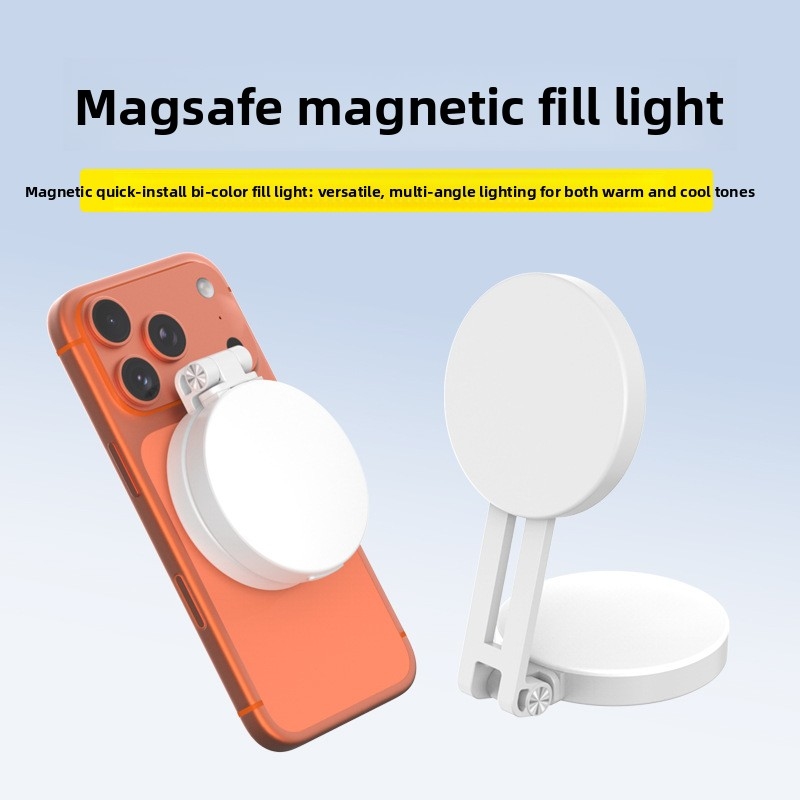 Photography Lighting Wand - Magsafe Phone LED Ring Light Portable