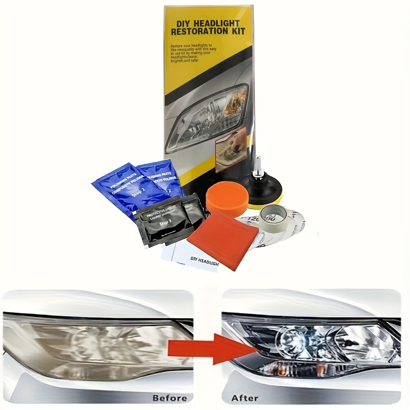 Car Headlight Restoration Poli - Makeup Photography Lighting 评论和价格