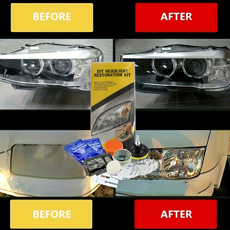 Car Headlight Restoration Poli - Makeup Photography Lighting 评论和价格