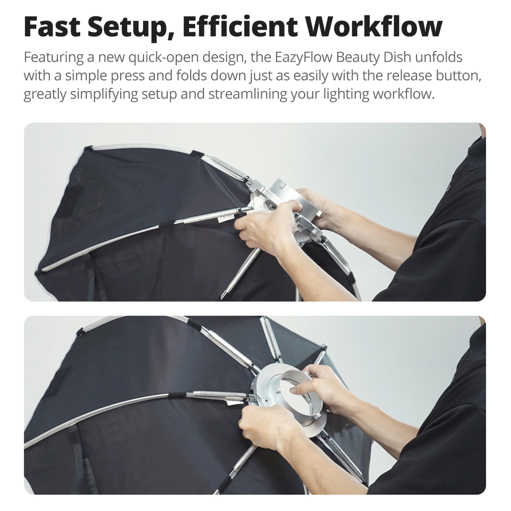 Godox 65cm 85cm EazyFlow Beaut - Photography Lighting Beauty Dish 评论和价格