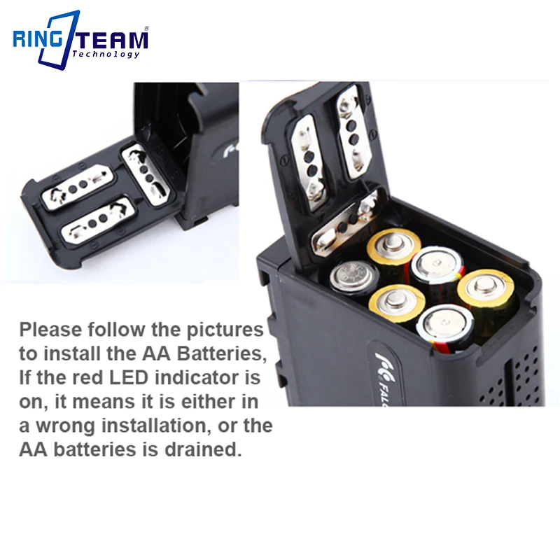 BB-6 BB6 Battery Box Case for  - Video Light Panel Led 评论和价格