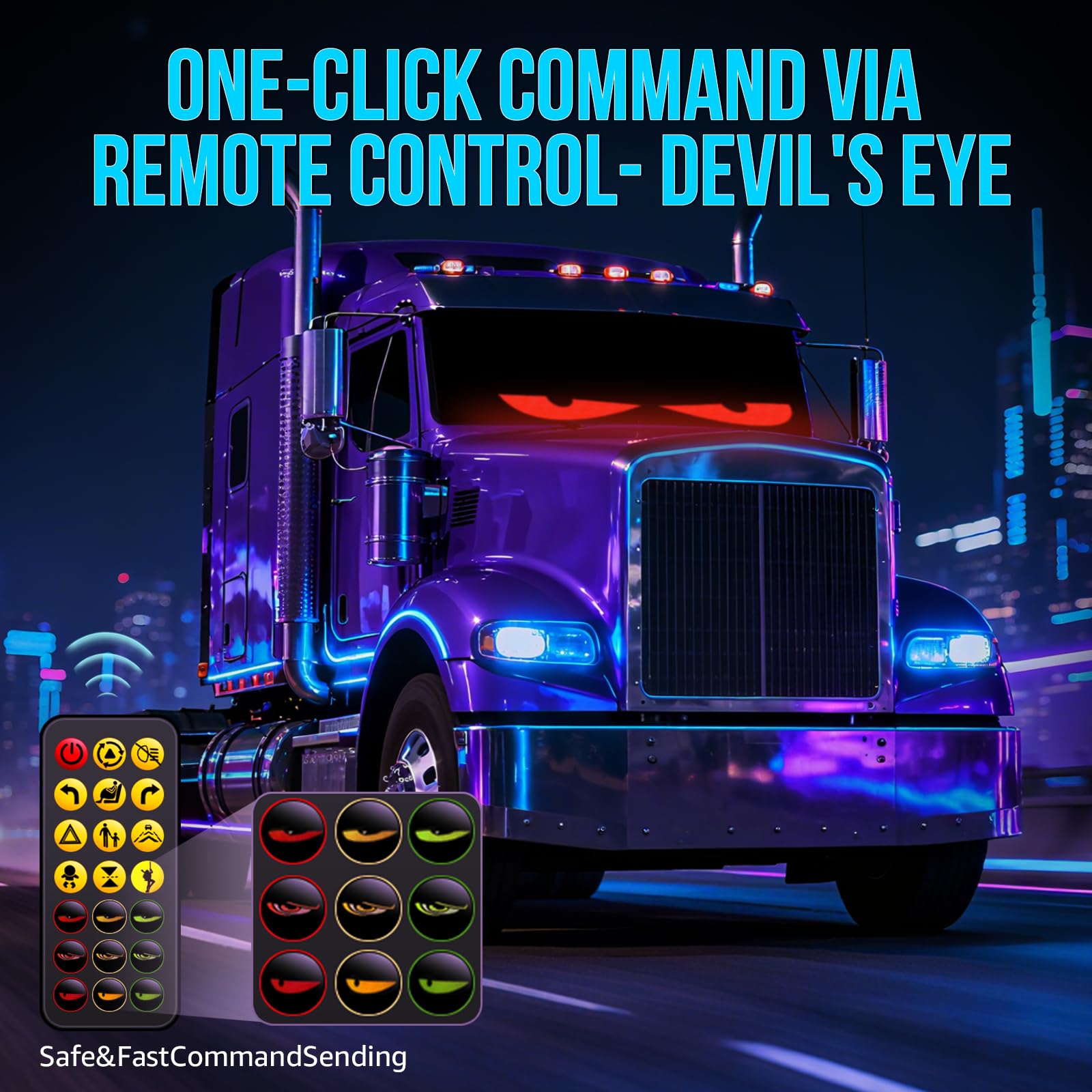 LED Car Windshield Truck Eye R - Video Light Panel Led 评论和价格