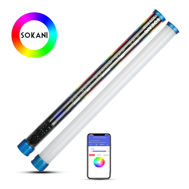 Sokani X25 RGB LED Video Light - Photography Lighting Wand 评论和价格