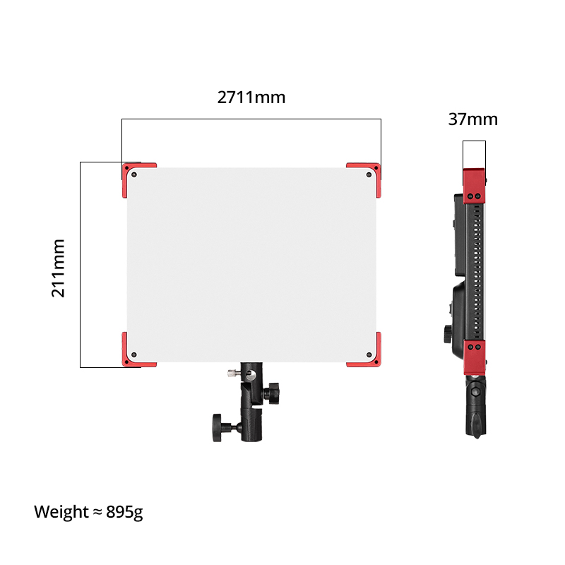 AMBITFUL LEDP60C Ultra-thin LE - Video Light Panel Led 评论和价格