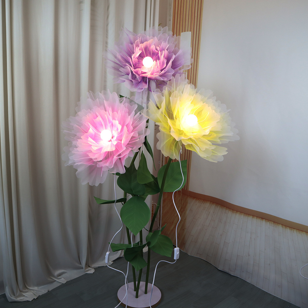 NEW 3D Flower Lights Fabric Ha - Photography Lighting Layout 评论和价格