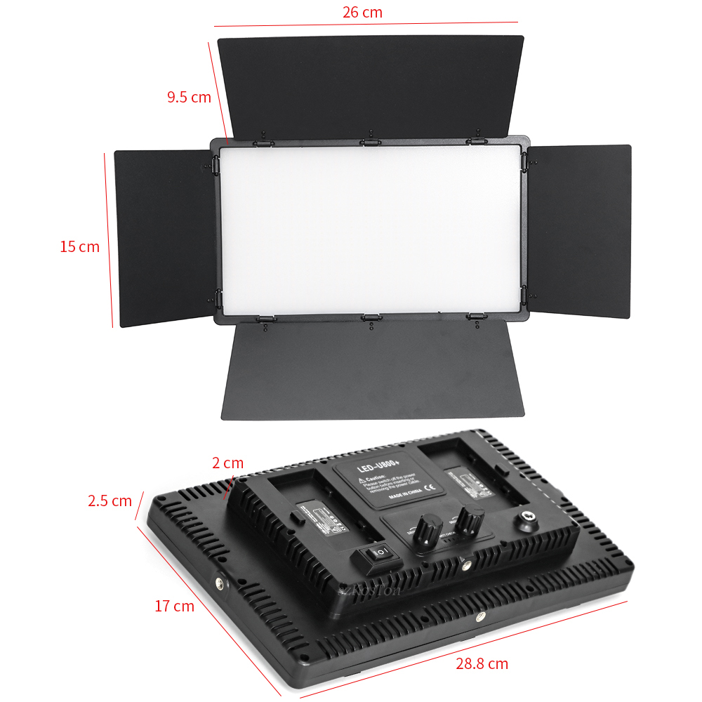 U800 LED Photo Studio Light fo - Video Light Panel Led 评论和价格