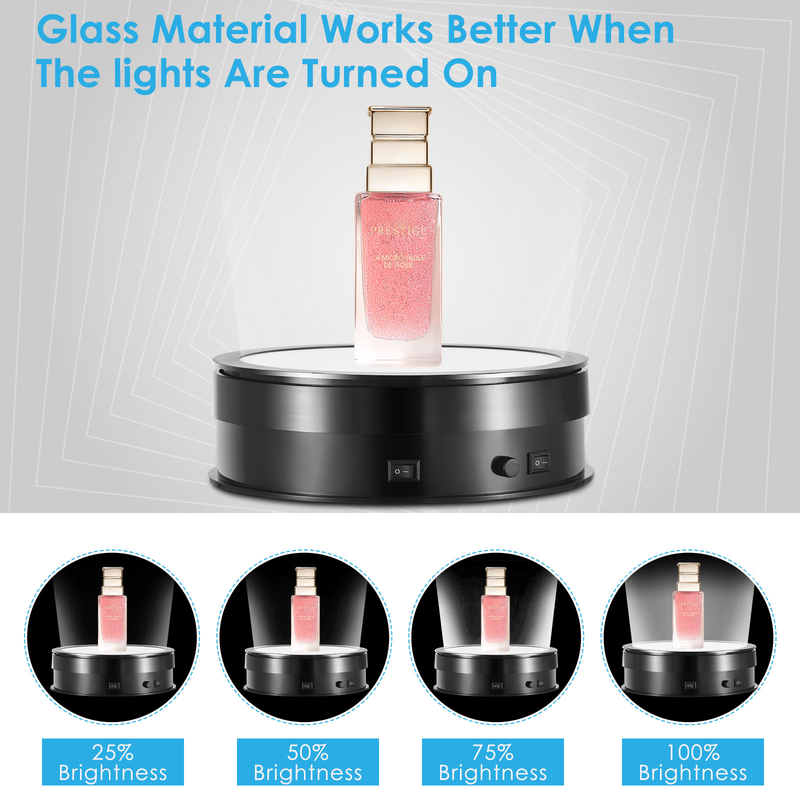 20 CM Lighting Base 360 Degree - Photography Lighting For Jewelry 评论和价格