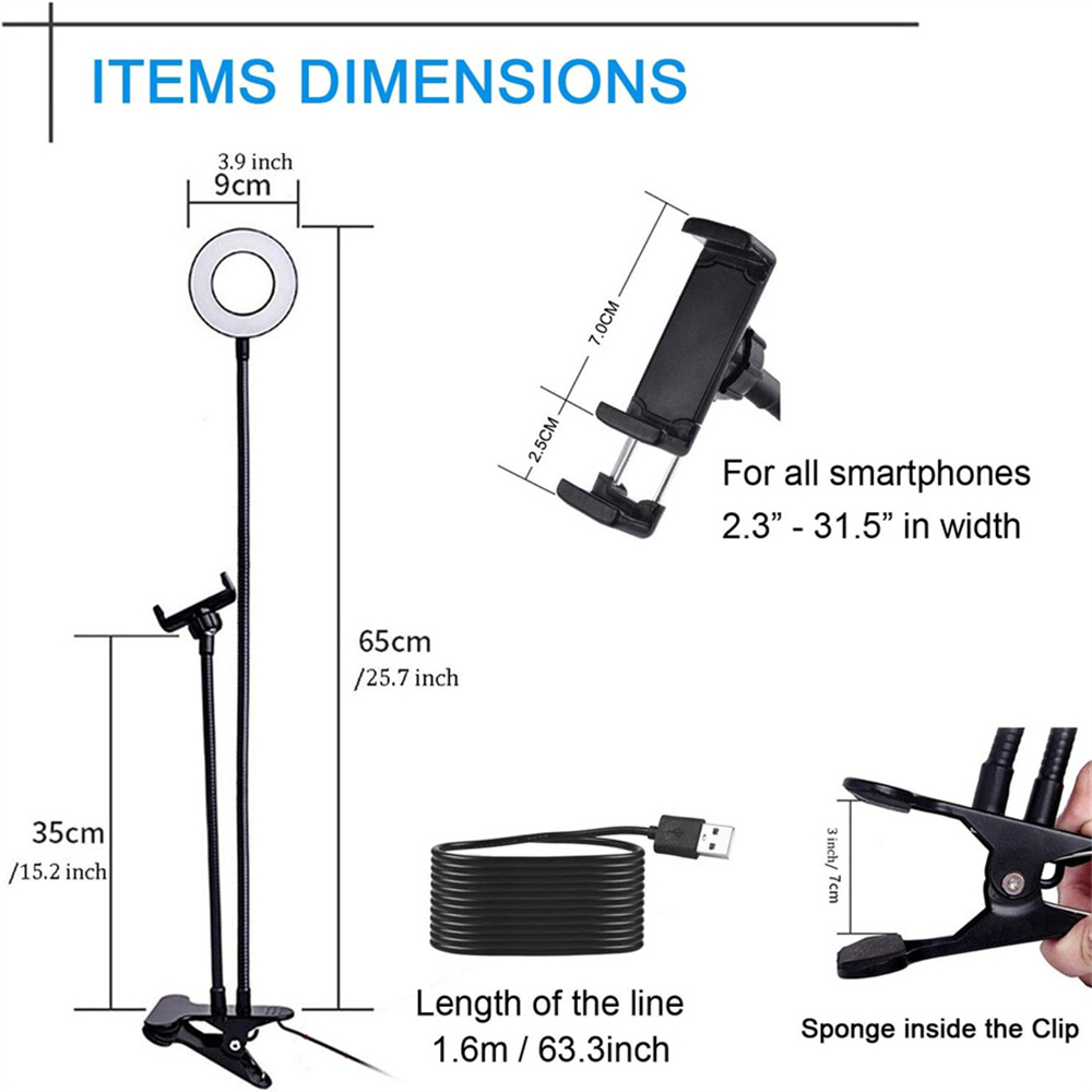 Universal Flexible Mobile Phon - Photography Lighting Wand 评论和价格