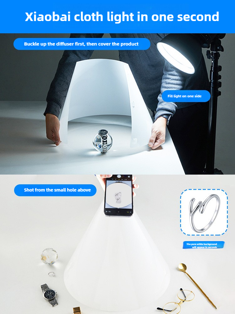 Light Cone Photo Flash Diffuse - Photography Lighting For Jewelry 评论和价格