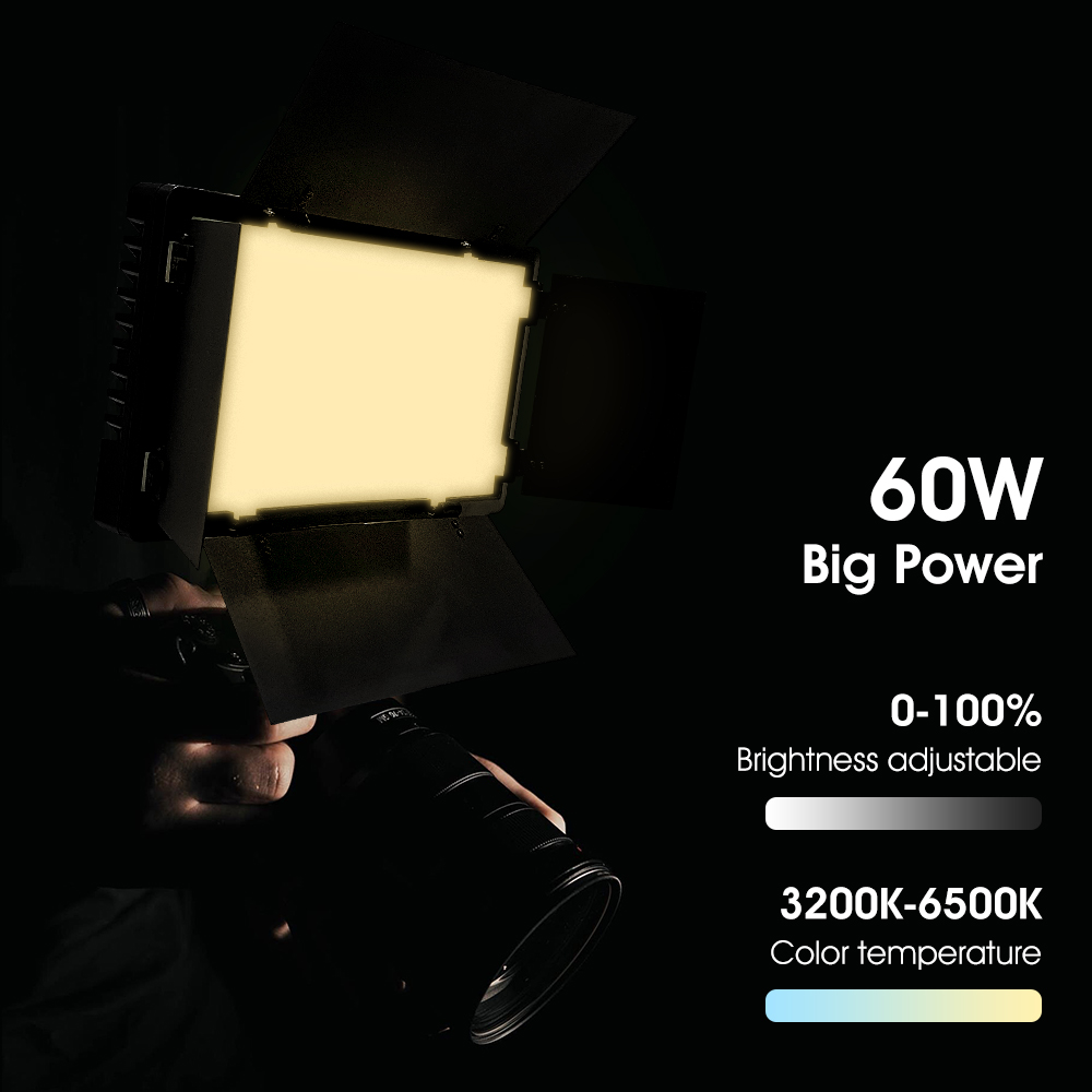 Portable Video Light DS60BI Ph - Video Light Panel Led 评论和价格
