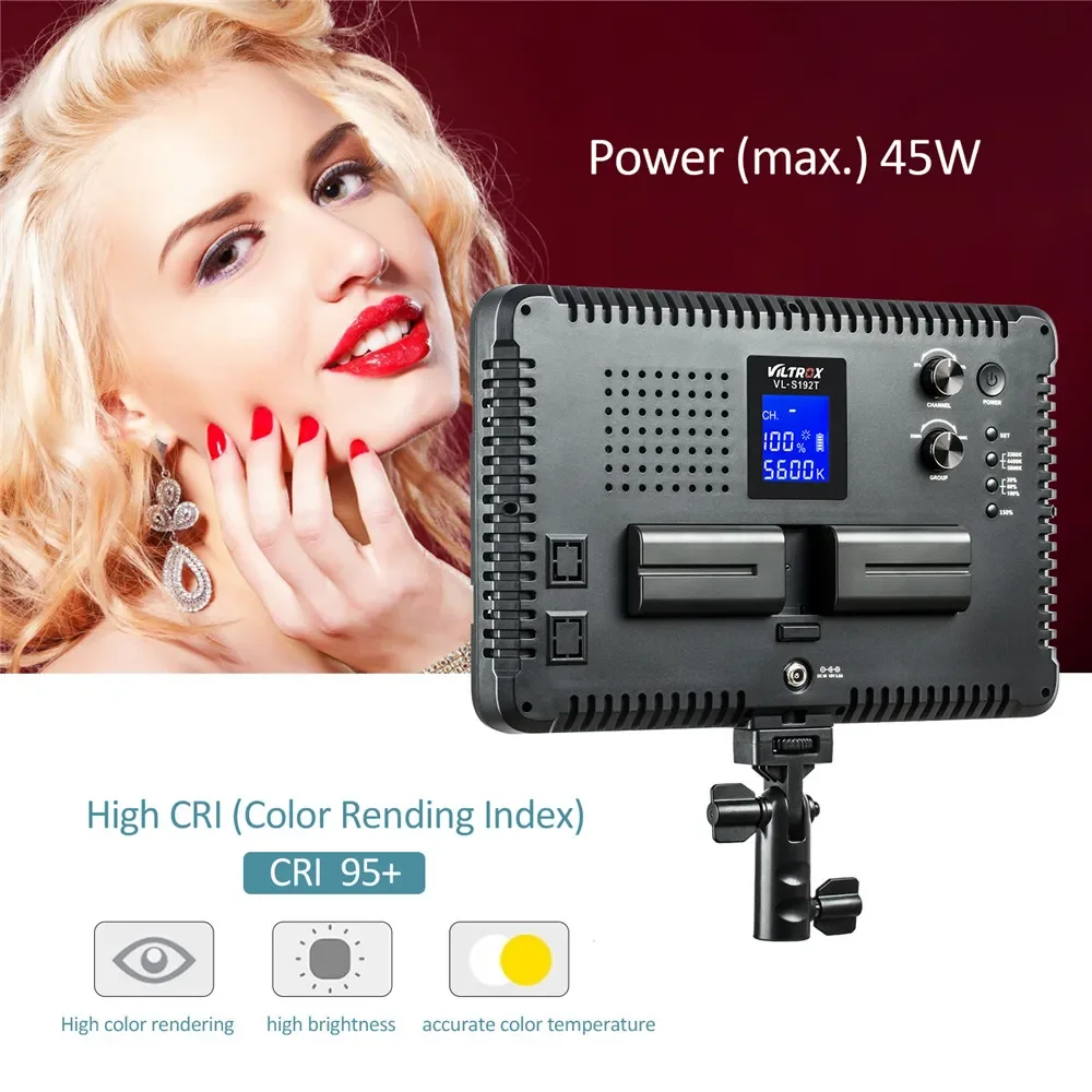 Viltrox VL-S192T 50W LED Light - Video Light Panel Led 评论和价格