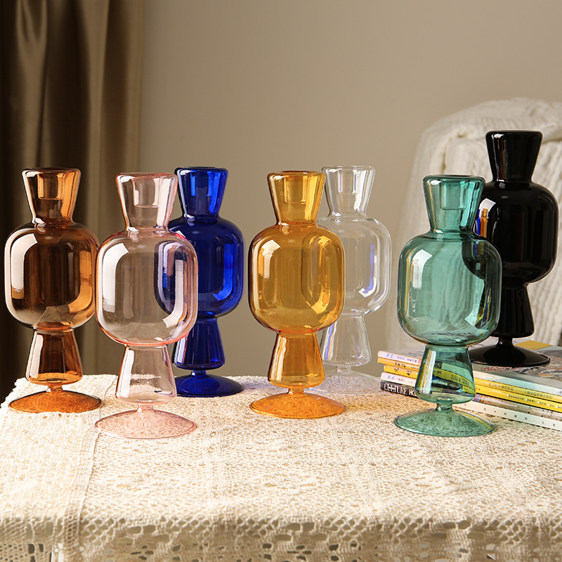 Nordic Dual Purpose Glass Cand - Lighting Glass Photography 评论和价格