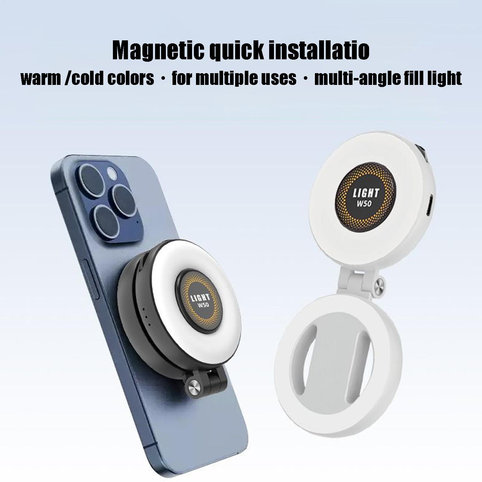 Magnetic Selfie Light 3 Modes  - Makeup Photography Lighting 评论和价格