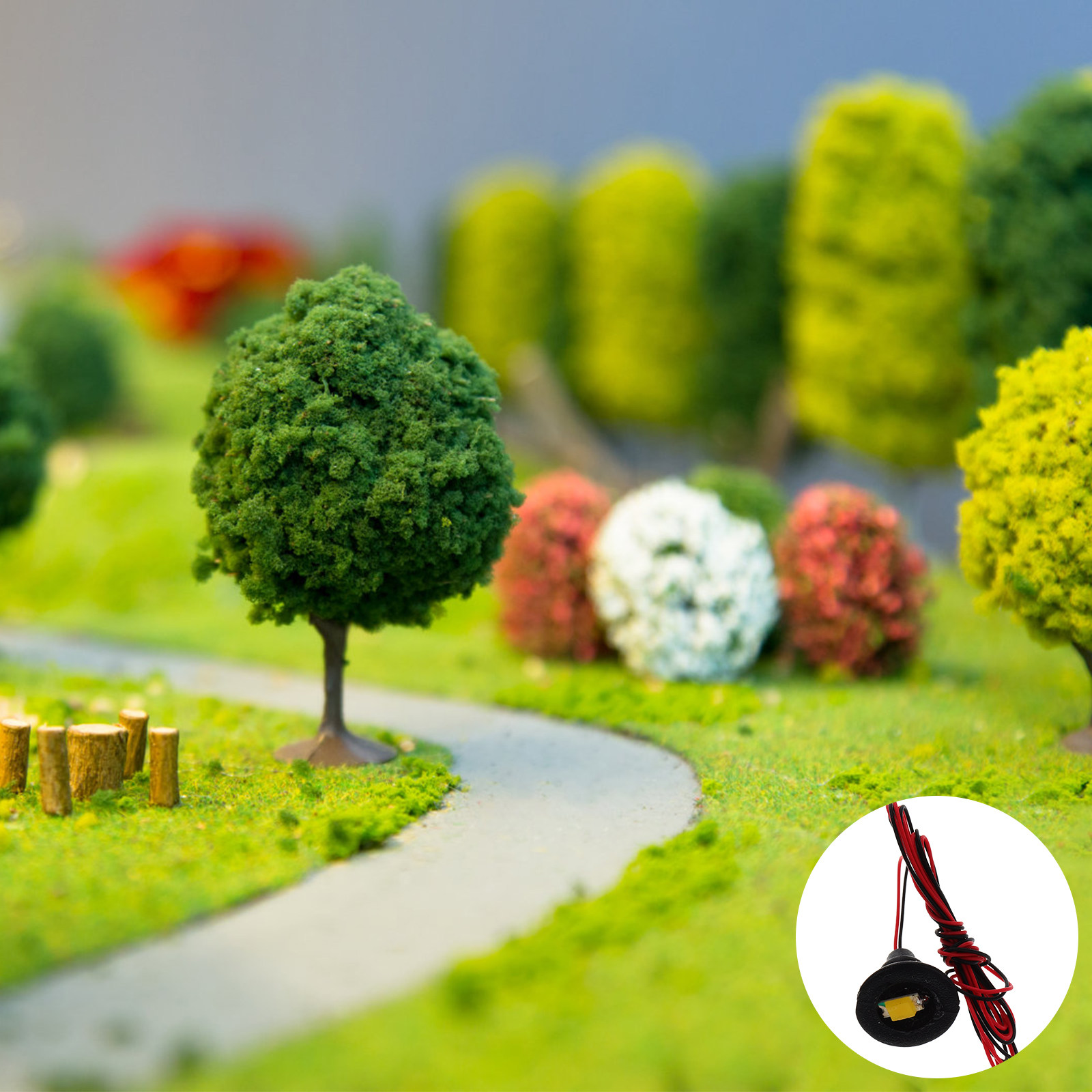 12Pcs Realistic Miniature Stre - Photography Lighting Layout 评论和价格