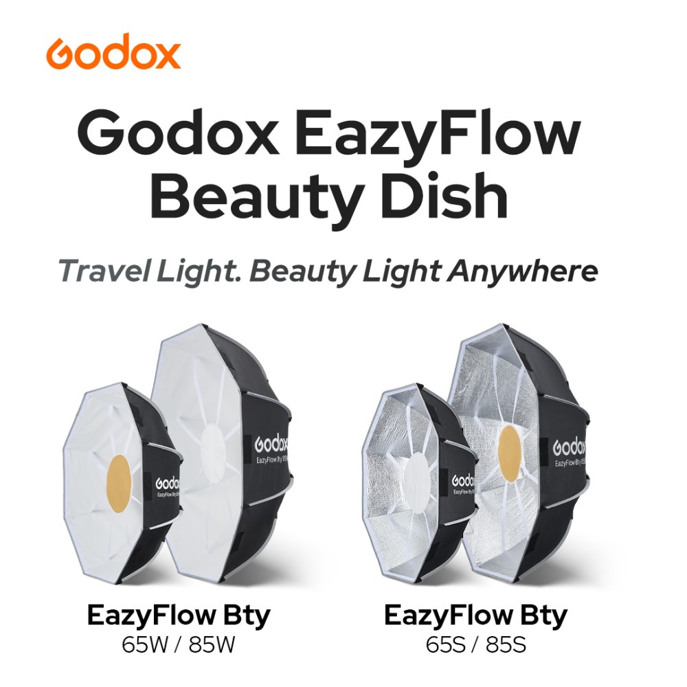 Godox EazyFlow Bty 65S/85S Col - Photography Lighting Beauty Dish 评论和价格