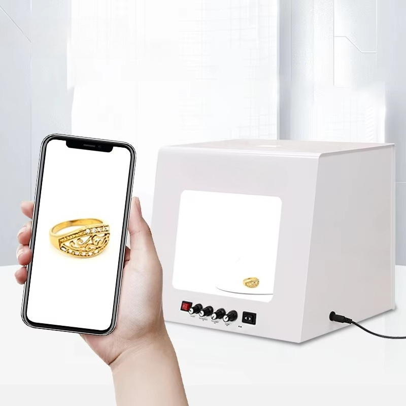 20cm Small Shadowless Light Bo - Photography Lighting For Jewelry 评论和价格