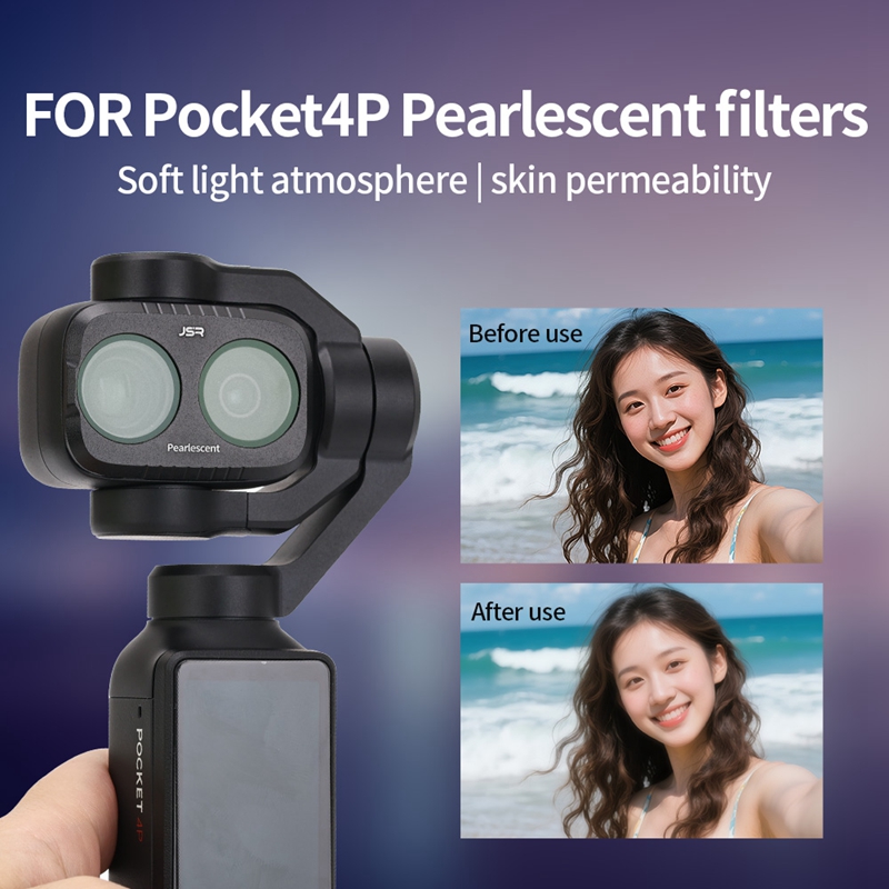 For DJI Osmo Pocket 4P Camera  - Lighting Glass Photography 评论和价格