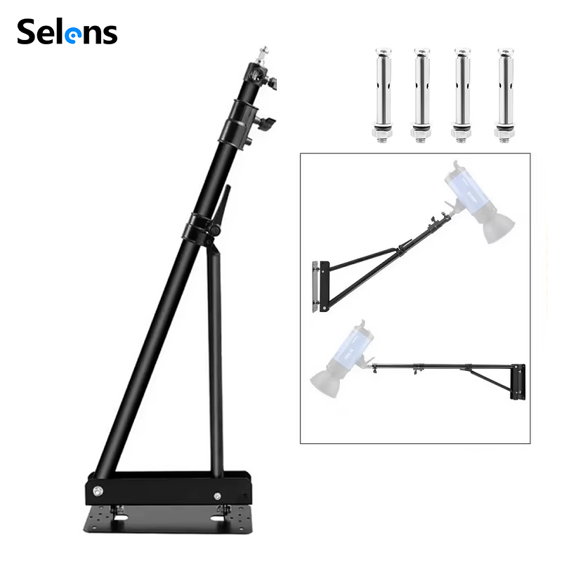 Selens 130cm Wall Mount Boom A - Photography Lighting Triangle 评论和价格