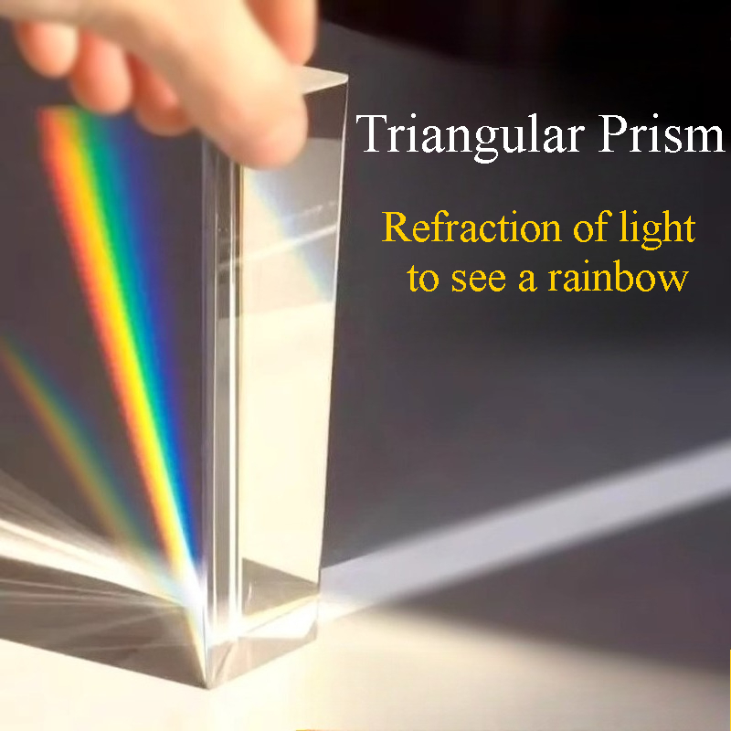 1PC Rainbow Triangular Prism K - Lighting Glass Photography 评论和价格