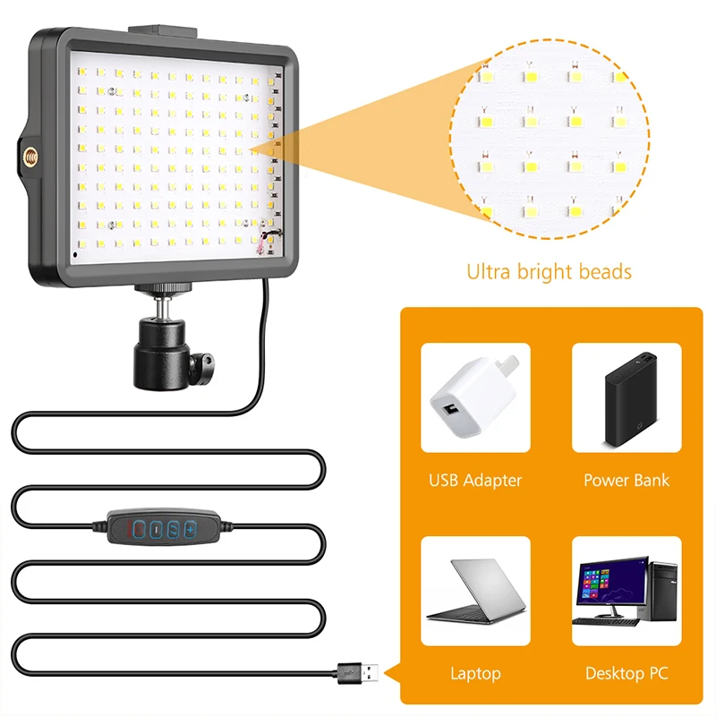 LED Video Light Dimmable Selfi - Video Light Panel Led 评论和价格