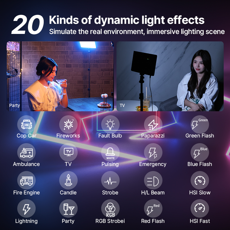 Ulanzi LT003 15W RGB Video Lig - Video Light Panel Led 评论和价格