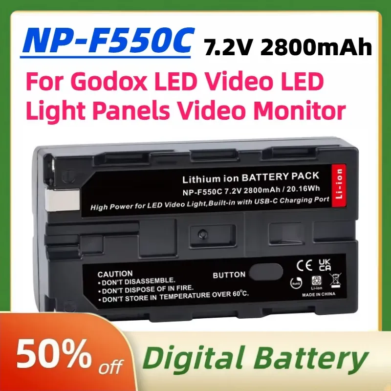 NP-F550C NP-F550 F570 Battery  - Video Light Panel Led 评论和价格