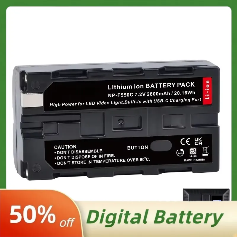 NP-F550C NP-F550 F570 Battery  - Video Light Panel Led 评论和价格