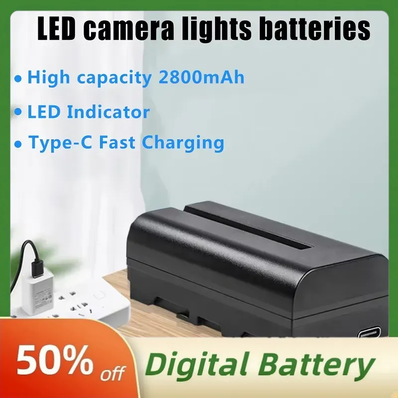 NP-F550C NP-F550 F570 Battery  - Video Light Panel Led 评论和价格