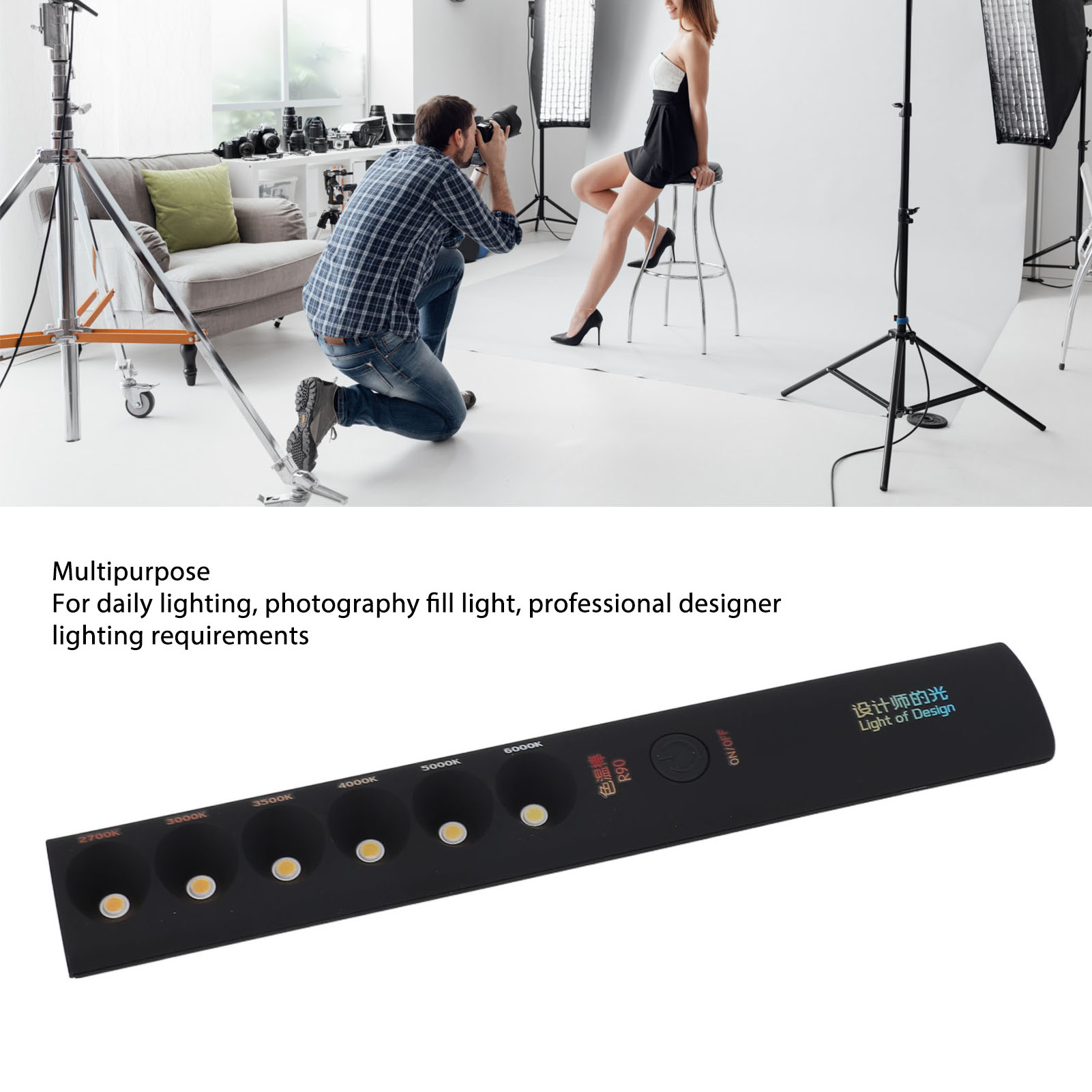 Video Light Wand Portable Colo - Photography Lighting Wand 评论和价格