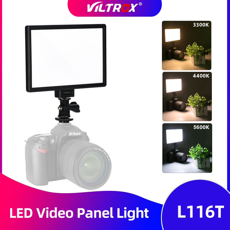 Viltrox L116T LCD Bi-Color & D - Video Light Panel Led 评论和价格