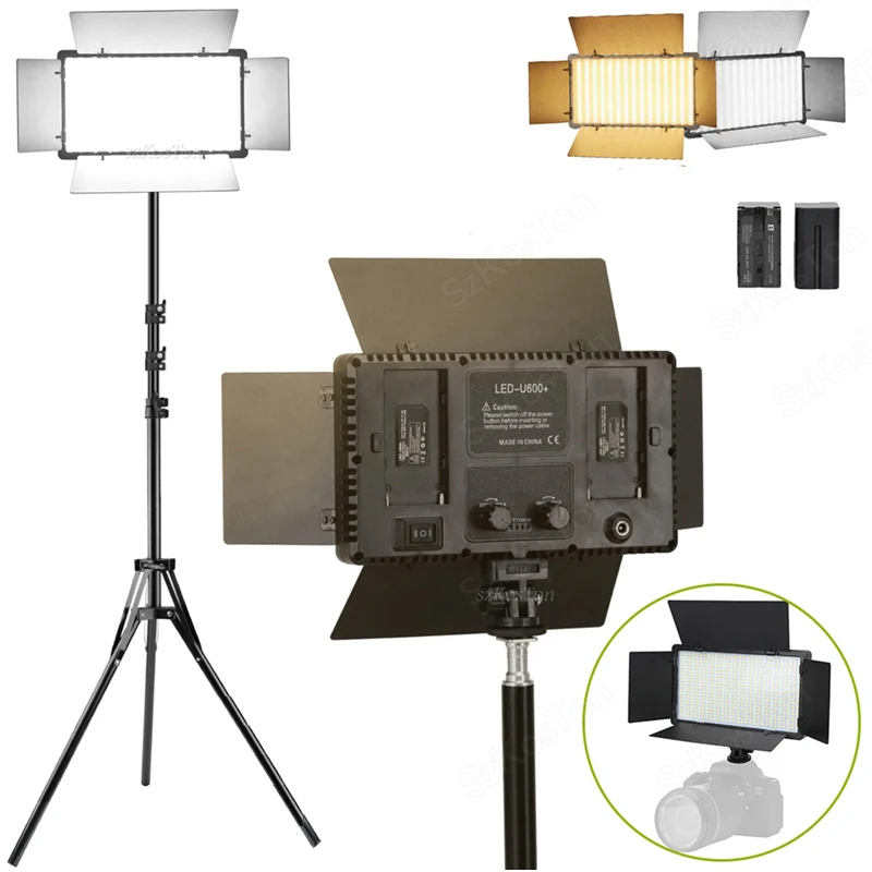 U800 U600 LED Photo Studio Vid - Video Light Panel Led 评论和价格